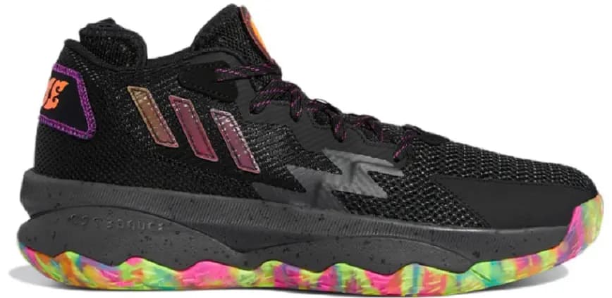 Giày Adidas Dame 8 Big Mood 'Black' GW4336 Giày Adidas Dame 8 Big Mood 'Black' GW4336