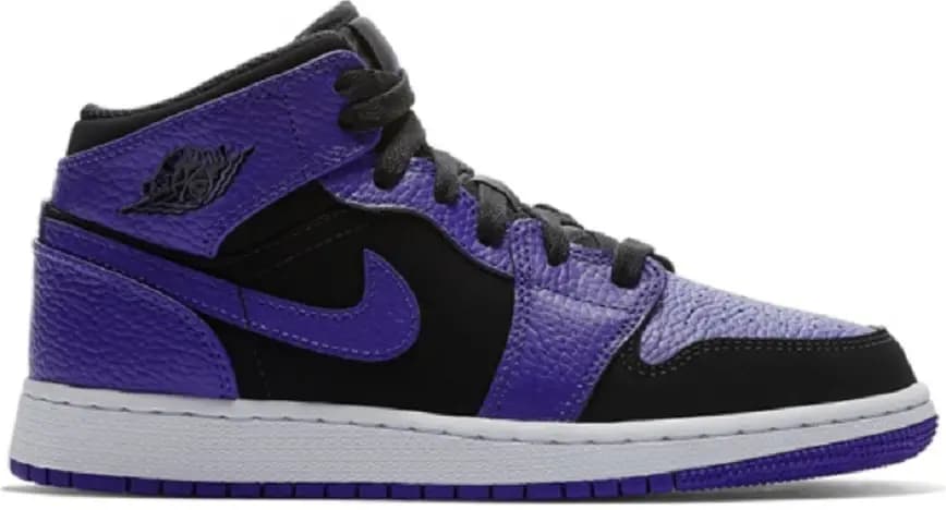 Giày Nike Air Jordan 1 Retro Mid GS 'Dark Concord' 554725-051 Giày Nike Air Jordan 1 Retro Mid GS 'Dark Concord' 554725-051