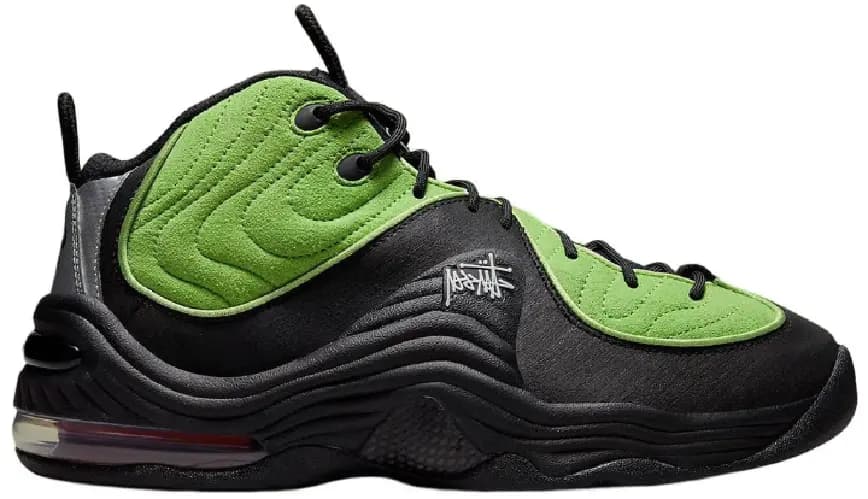 Giày Nike Air Penny 2 Stussy Vivid 'Green Black' DX6933-300 Giày Nike Air Penny 2 Stussy Vivid 'Green Black' DX6933-300