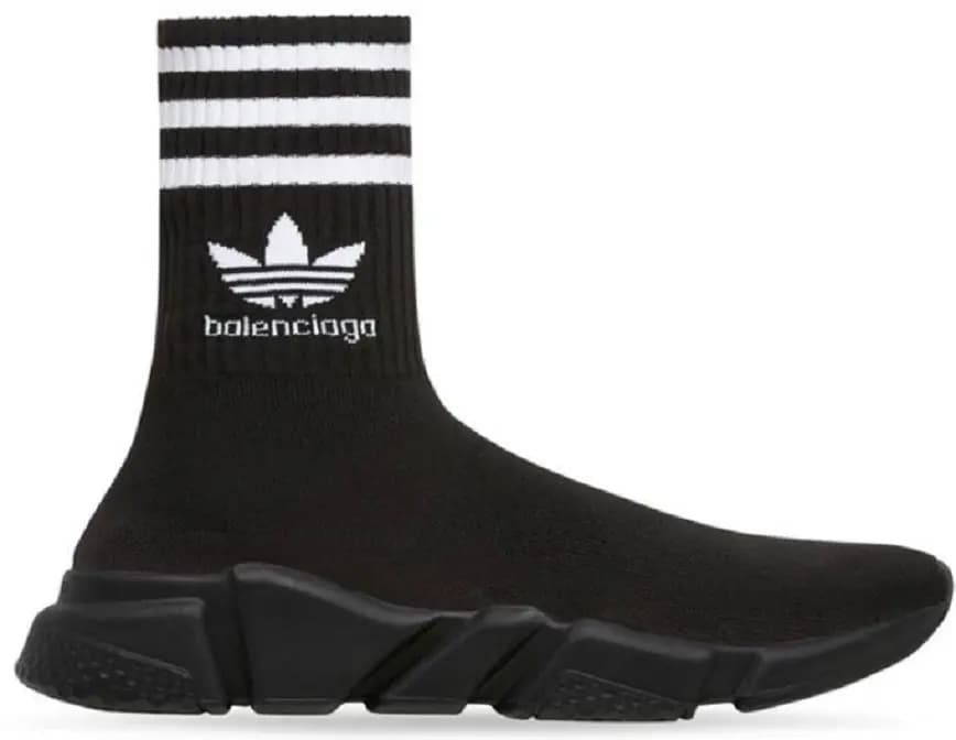 Giày Balenciaga x Adidas Speed 'Black White' 717591WBDV11009 Giày Balenciaga x Adidas Speed 'Black White' 717591WBDV11009