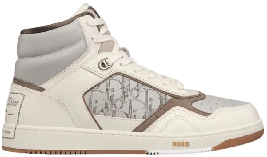 Giày Dior B27 High by Birkenstock 'Cream Dior Oblique' 3SH133ZSR-H167 — kich-thuoc: 39 Giày Dior B27 High by Birkenstock 'Cream Dior Oblique' 3SH133ZSR-H167 — kich-thuoc: 39