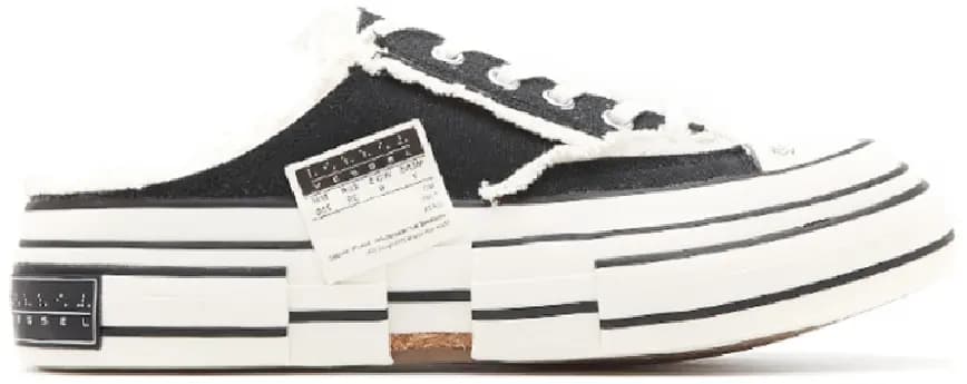 Giày xVessel Slip-on Black Glow In The Dark S19X003B Giày xVessel Slip-on Black Glow In The Dark S19X003B
