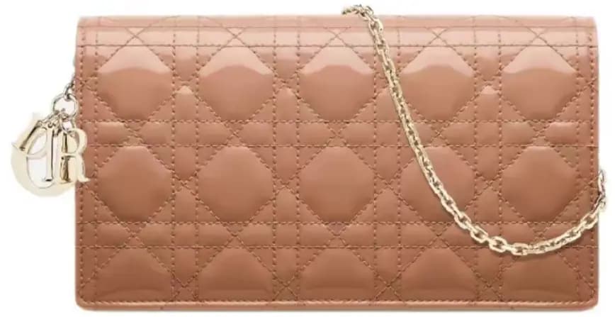 Túi Dior Lady Dior Pouch 'Rose' S0204OVRB-M49P Túi Dior Lady Dior Pouch 'Rose' S0204OVRB-M49P
