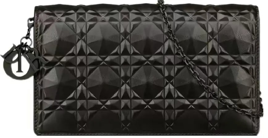 Túi Dior Lady Dior Pouch 'Black With Diamond' S0204SNEA-M900 — kich-thuoc: 21-5-x-11-5-x-3-cm Túi Dior Lady Dior Pouch 'Black With Diamond' S0204SNEA-M900 — kich-thuoc: 21-5-x-11-5-x-3-cm