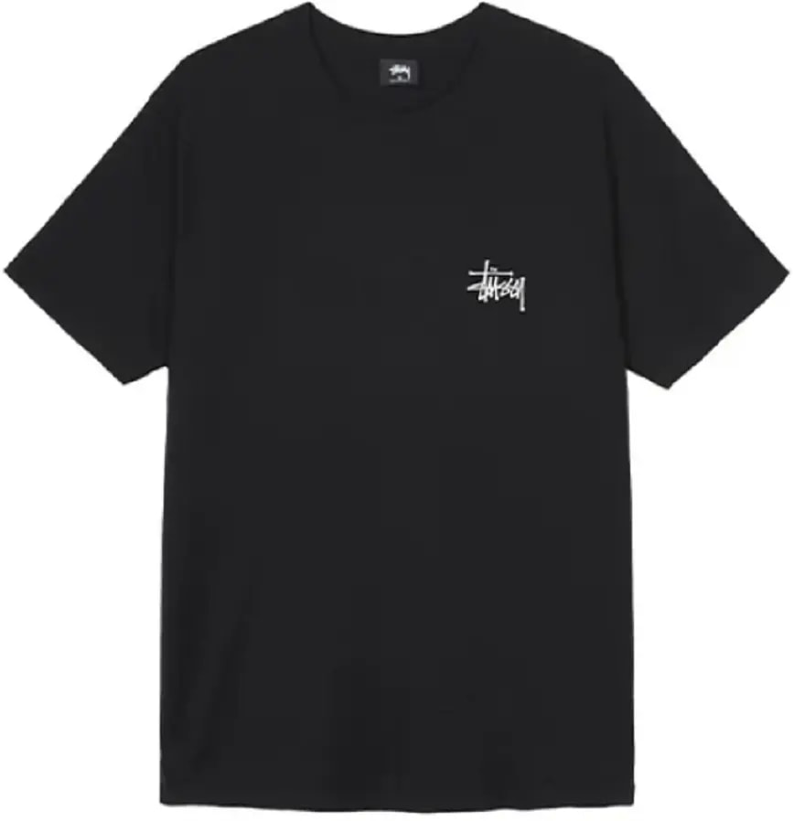 Áo Stussy Basic Logo Tee 'Black' — kich-thuoc: S Áo Stussy Basic Logo Tee 'Black' — kich-thuoc: S