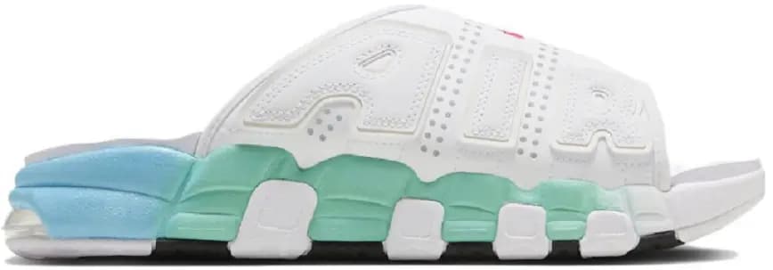 Dép Nike Air More Uptempo Slide 'White Aqua' FN3437-161 Dép Nike Air More Uptempo Slide 'White Aqua' FN3437-161