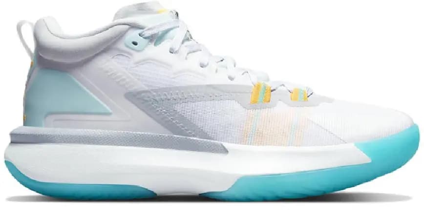 Giày Nike Jordan Zion 1 PF 'White Dynamic Turquoise' DA3129-101 Giày Nike Jordan Zion 1 PF 'White Dynamic Turquoise' DA3129-101