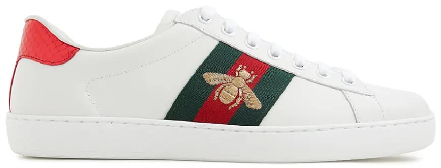 Giày Gucci Scratch Ace Bee 'White' 429446-02JP0-9064 Giày Gucci Scratch Ace Bee 'White' 429446-02JP0-9064