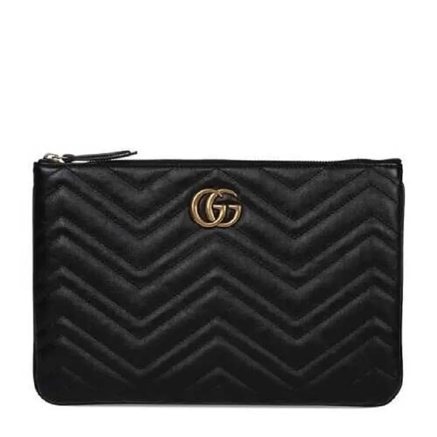 Túi Gucci GG Marmont Leather Pouch With Heart 25541 0OLET 1000 Túi Gucci GG Marmont Leather Pouch With Heart 25541 0OLET 1000