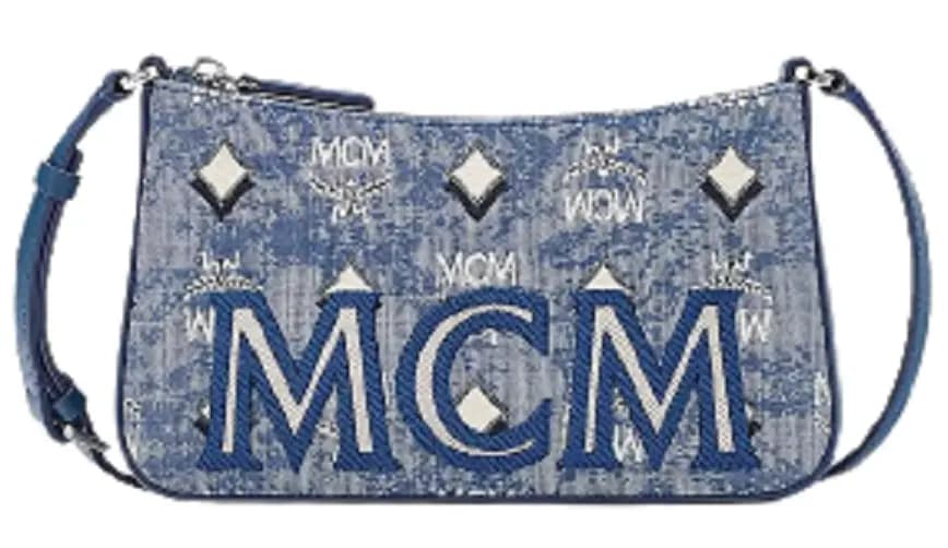 Túi MCM Shoulder Bag in Vintage Jacquard Monogram MWSBATQ01LU001 Túi MCM Shoulder Bag in Vintage Jacquard Monogram MWSBATQ01LU001