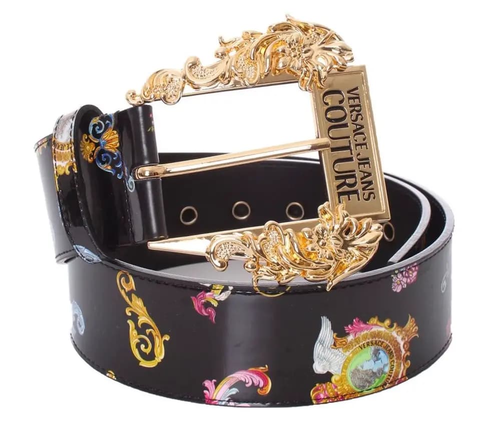 Thắt lưng Versace Women's Belt D8VWAF02-71877-M09 Thắt lưng Versace Women's Belt D8VWAF02-71877-M09