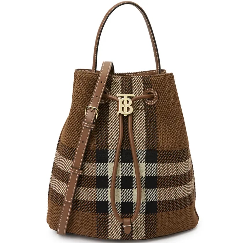 Túi Burberry Small Check Bucket 'Brown' 8056138 Túi Burberry Small Check Bucket 'Brown' 8056138