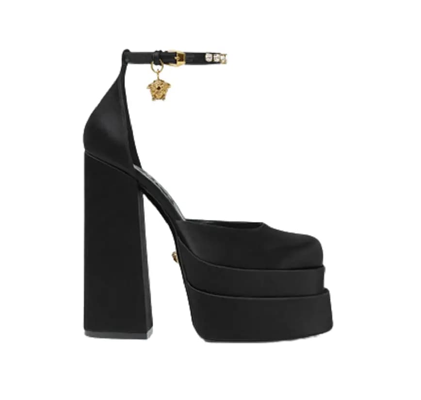 Giày Versace Medusa Aevitas Platform Pumps 1002005-DRA67-1B00V Giày Versace Medusa Aevitas Platform Pumps 1002005-DRA67-1B00V