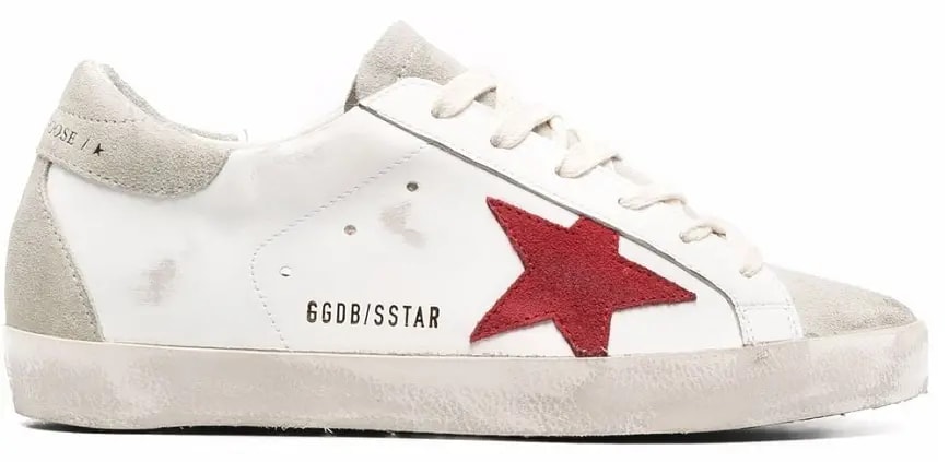 Giày Golden Goose Superstar 'White Red' GWF00102-F002576-10218 — Giày Golden Goose Superstar 'White Red' GWF00102-F002576-10218 —