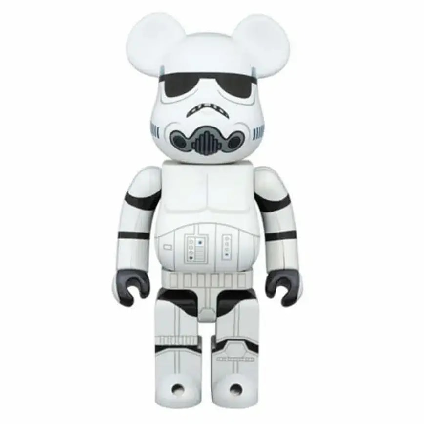 Mô Hình Bearbrick Storm Trooper Chrome Ver. 400% — kich-thuoc: 400% Mô Hình Bearbrick Storm Trooper Chrome Ver. 400% — kich-thuoc: 400%