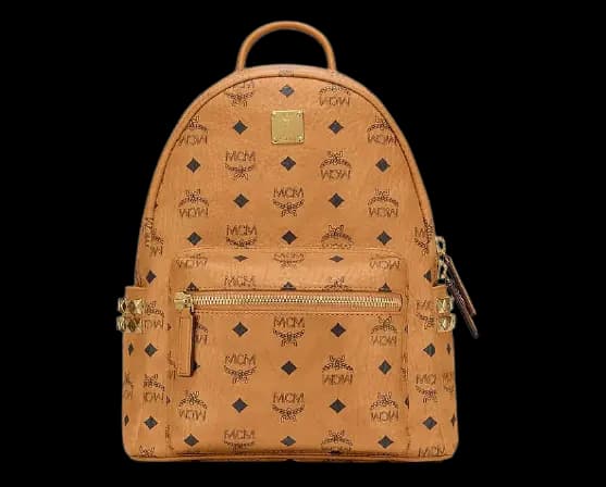 Balo MCM Stark Side Studs Backpack Visetos Cognac MMKAAVE15CO001 Balo MCM Stark Side Studs Backpack Visetos Cognac MMKAAVE15CO001