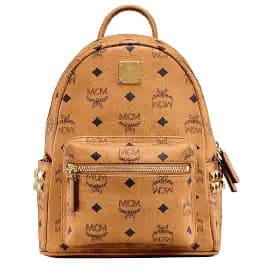 Balo MCM Stark Side Studs Backpack Visetos Cognac MMKAAVE10CO001 Balo MCM Stark Side Studs Backpack Visetos Cognac MMKAAVE10CO001