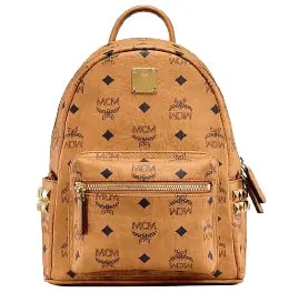 Balo MCM Stark Side Studs Backpack Visetos Cognac MMKAAVE10CO001 Balo MCM Stark Side Studs Backpack Visetos Cognac MMKAAVE10CO001