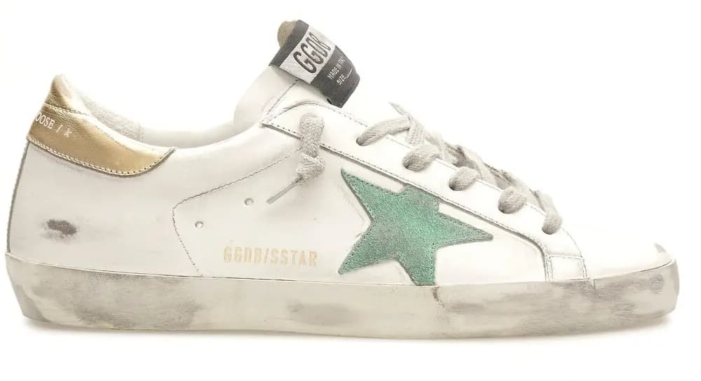Giày Golden Goose Superstar 'Green Gold' GWF00101-F000212-10243 Giày Golden Goose Superstar 'Green Gold' GWF00101-F000212-10243