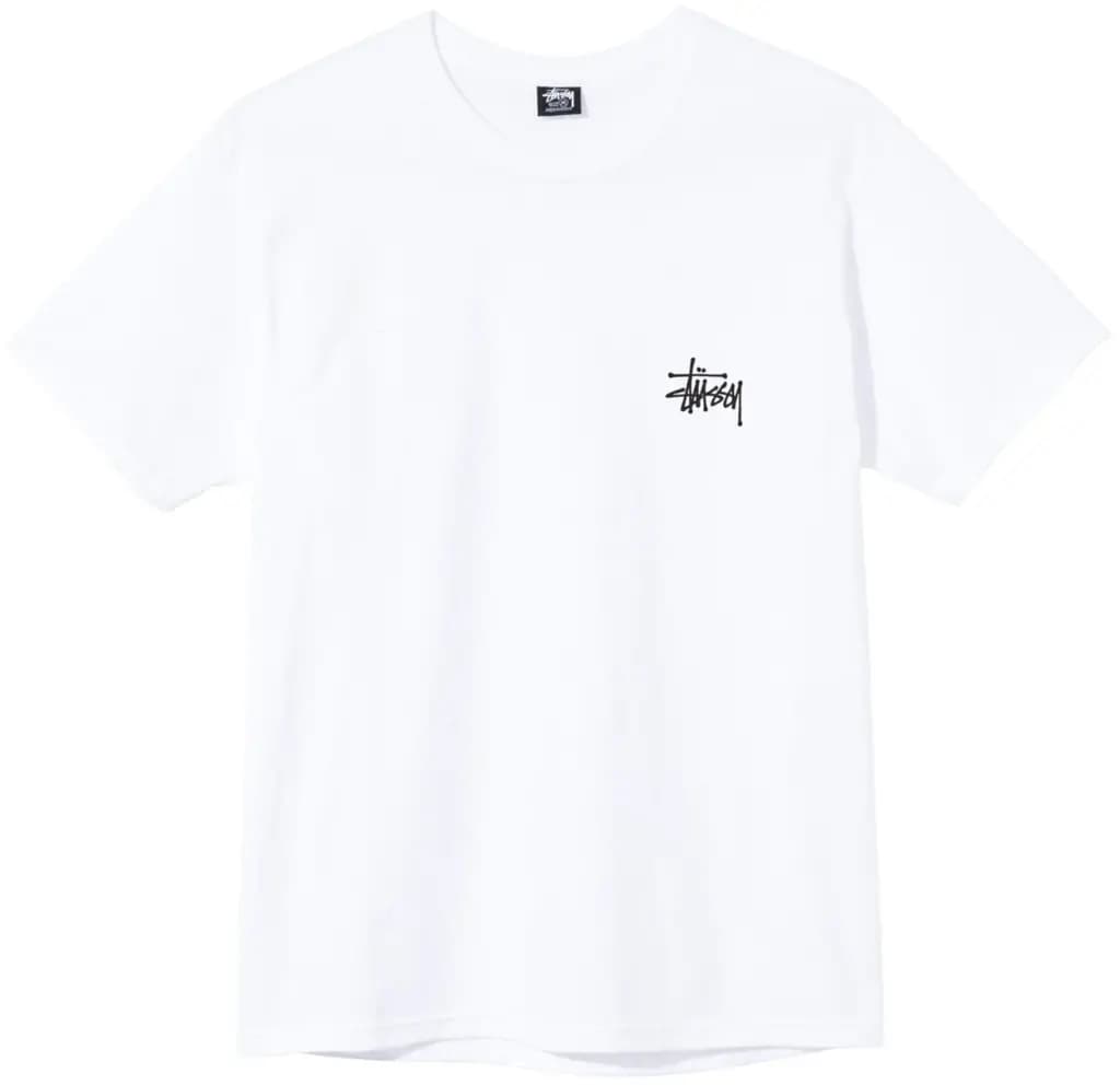 Áo Stussy Basic T-Shirt White Áo Stussy Basic T-Shirt White
