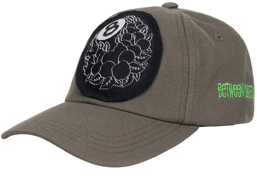 Mũ Stussy x Dries Van Noten 8 Ball Patch Cap 'Khaki' — kich-thuoc: 1-size Mũ Stussy x Dries Van Noten 8 Ball Patch Cap 'Khaki' — kich-thuoc: 1-size