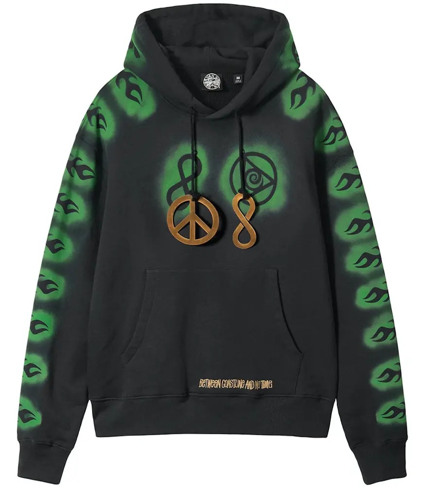 Áo Stussy x Dries Van Noten Embroidered Hoodie 'Black' — kich-thuoc: XL Áo Stussy x Dries Van Noten Embroidered Hoodie 'Black' — kich-thuoc: XL