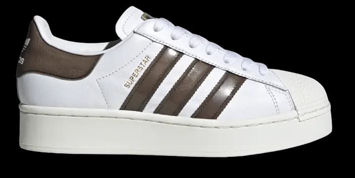 Giày Adidas Superstar 'Bold White Brown' FV3356 Giày Adidas Superstar 'Bold White Brown' FV3356