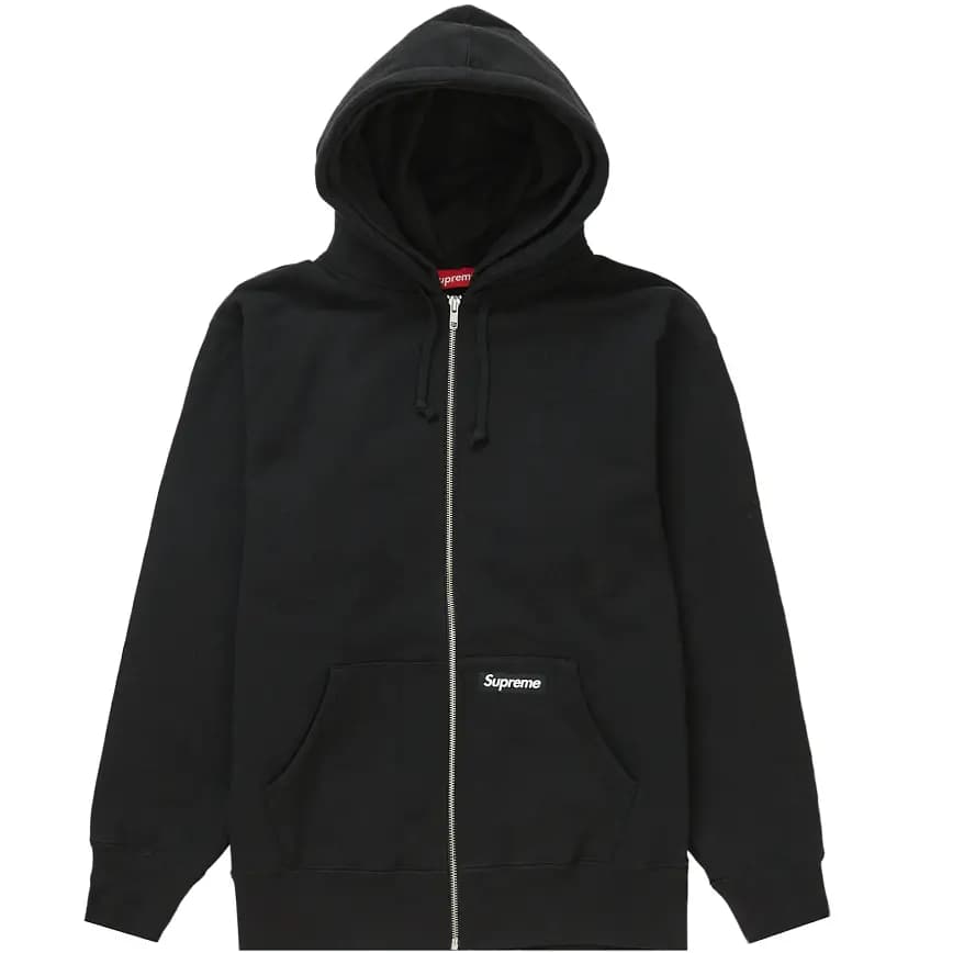 Áo Supreme Double Hood Facemask Zip Up Hooded Sweatshirt 'Black' Áo Supreme Double Hood Facemask Zip Up Hooded Sweatshirt 'Black'