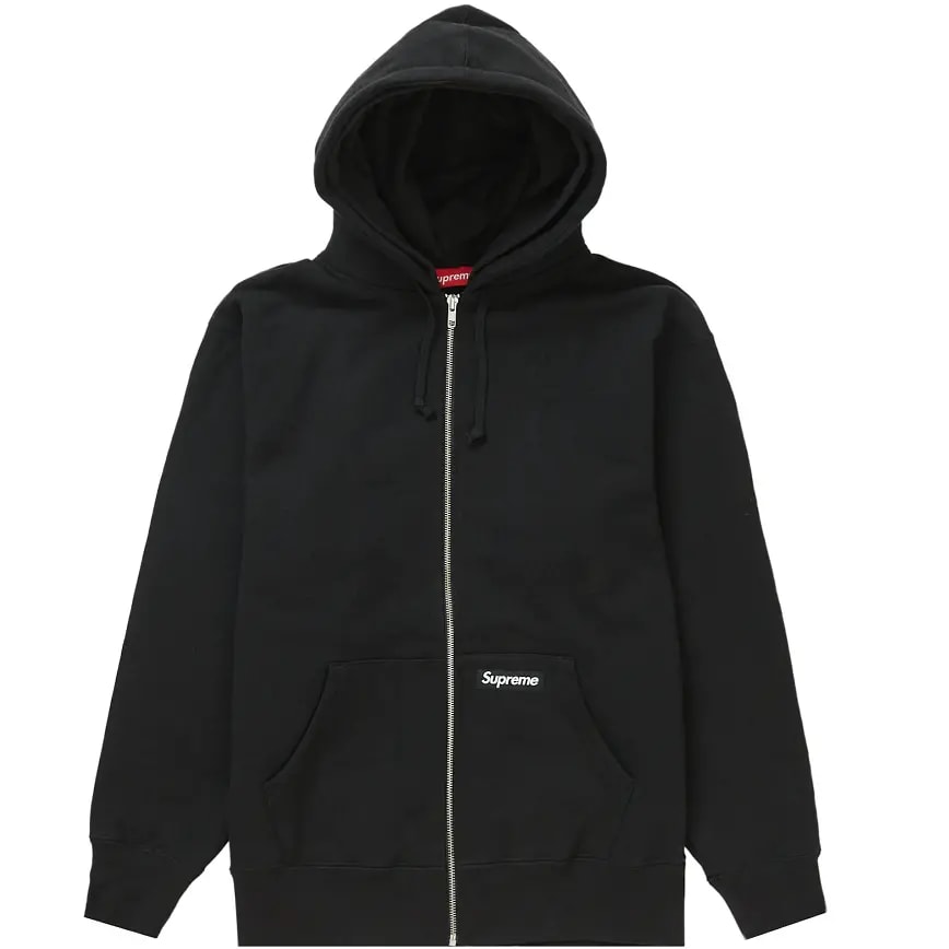 Áo Supreme Double Hood Facemask Zip Up Hooded Sweatshirt 'Black' — kich-thuoc: L Áo Supreme Double Hood Facemask Zip Up Hooded Sweatshirt 'Black' — kich-thuoc: L