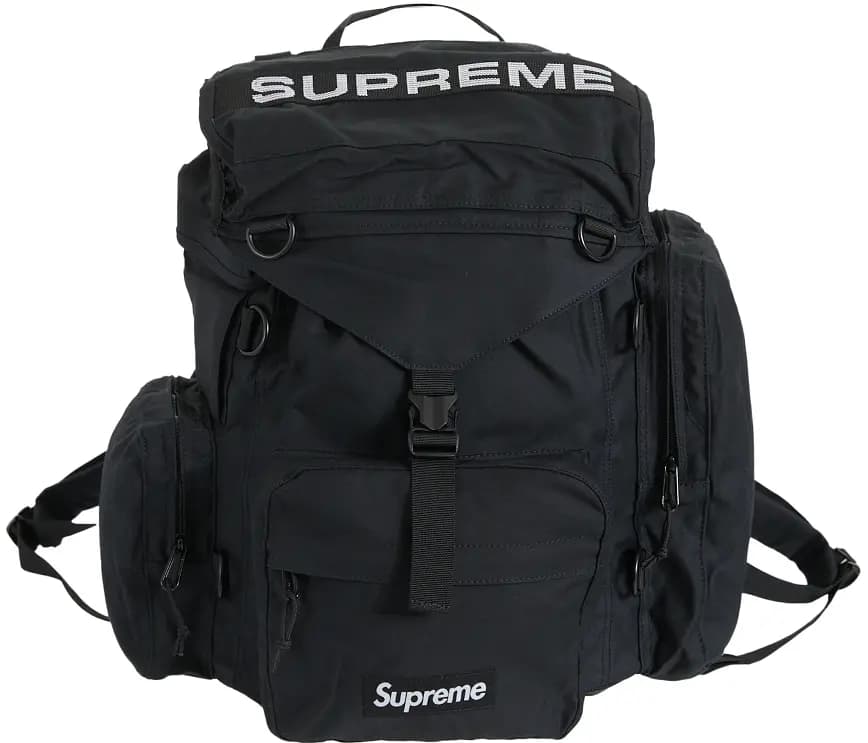 Balo Supreme Field Backpack 'Black' Balo Supreme Field Backpack 'Black'