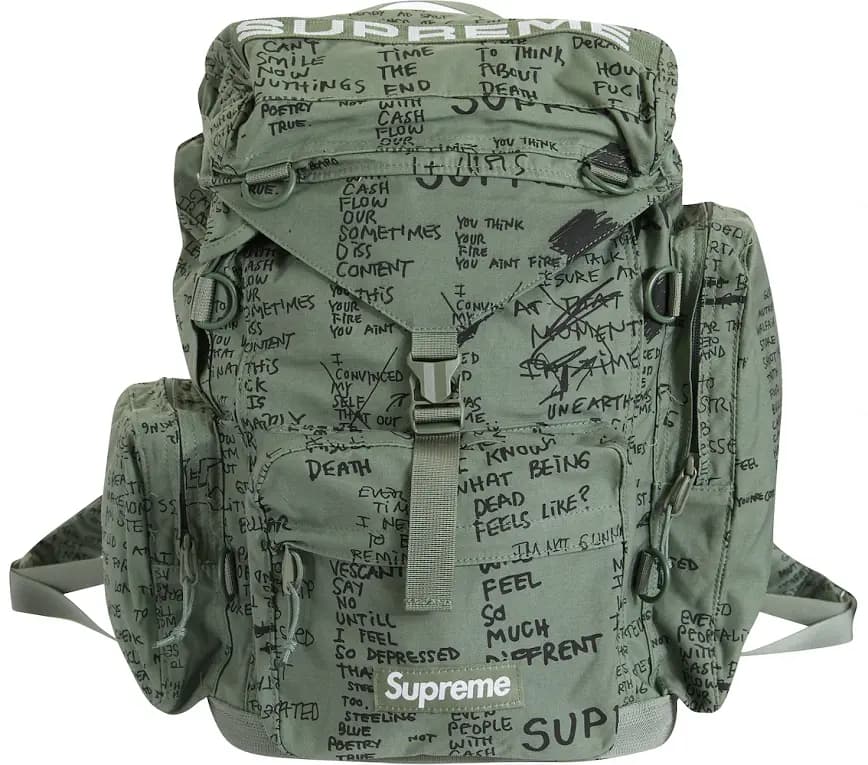 Balo Supreme Field Backpack 'Olive Gonz' Balo Supreme Field Backpack 'Olive Gonz'