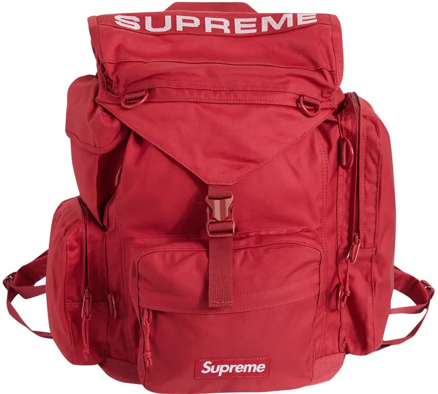 Balo Supreme Field Backpack 'Red' Balo Supreme Field Backpack 'Red'