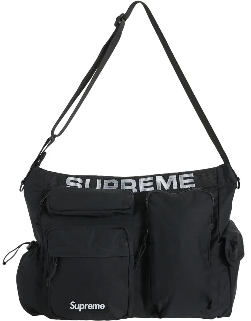 Túi Supreme Field Messenger Bag 'Black' Túi Supreme Field Messenger Bag 'Black'