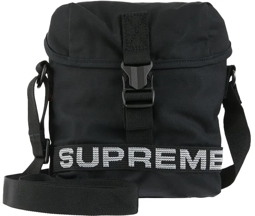 Túi Supreme Field Side Bag 'Black' Túi Supreme Field Side Bag 'Black'