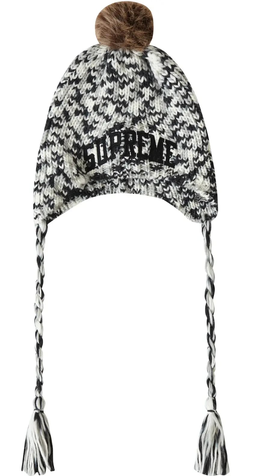 Mũ Supreme New Era Toboggan Beanie 'Black' Mũ Supreme New Era Toboggan Beanie 'Black'
