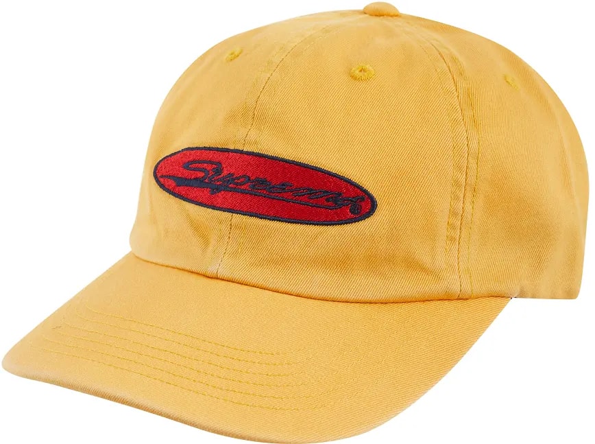 Mũ Supreme Oval 6-Panel Pale 'Orange' — kich-thuoc: 1-size Mũ Supreme Oval 6-Panel Pale 'Orange' — kich-thuoc: 1-size