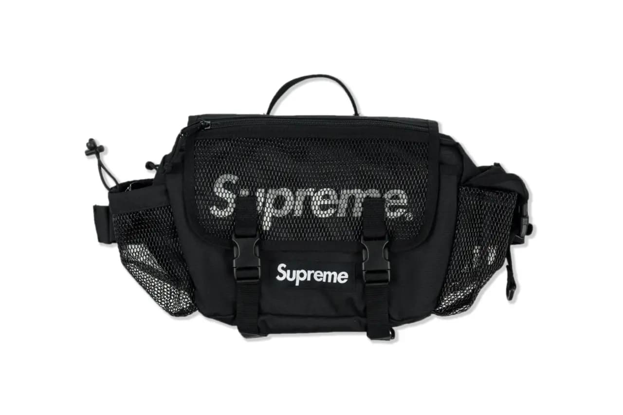 Túi Supreme SS20 Black WaistBag Túi Supreme SS20 Black WaistBag