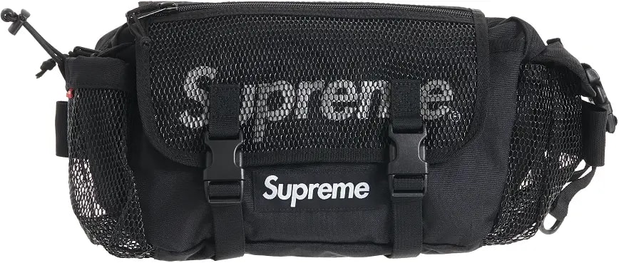 Túi Supreme Waist Bag SS20 Black SUP-WABBKP Túi Supreme Waist Bag SS20 Black SUP-WABBKP