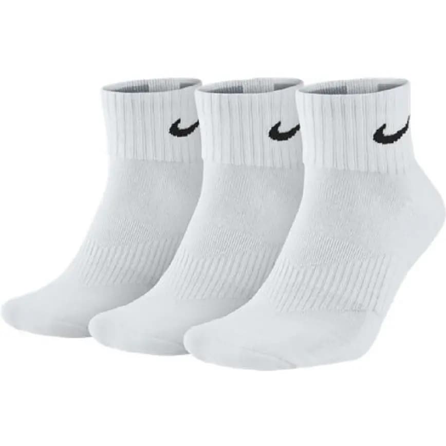 Tất Nike Cotton Ankle Socks White SX4703-101 Tất Nike Cotton Ankle Socks White SX4703-101