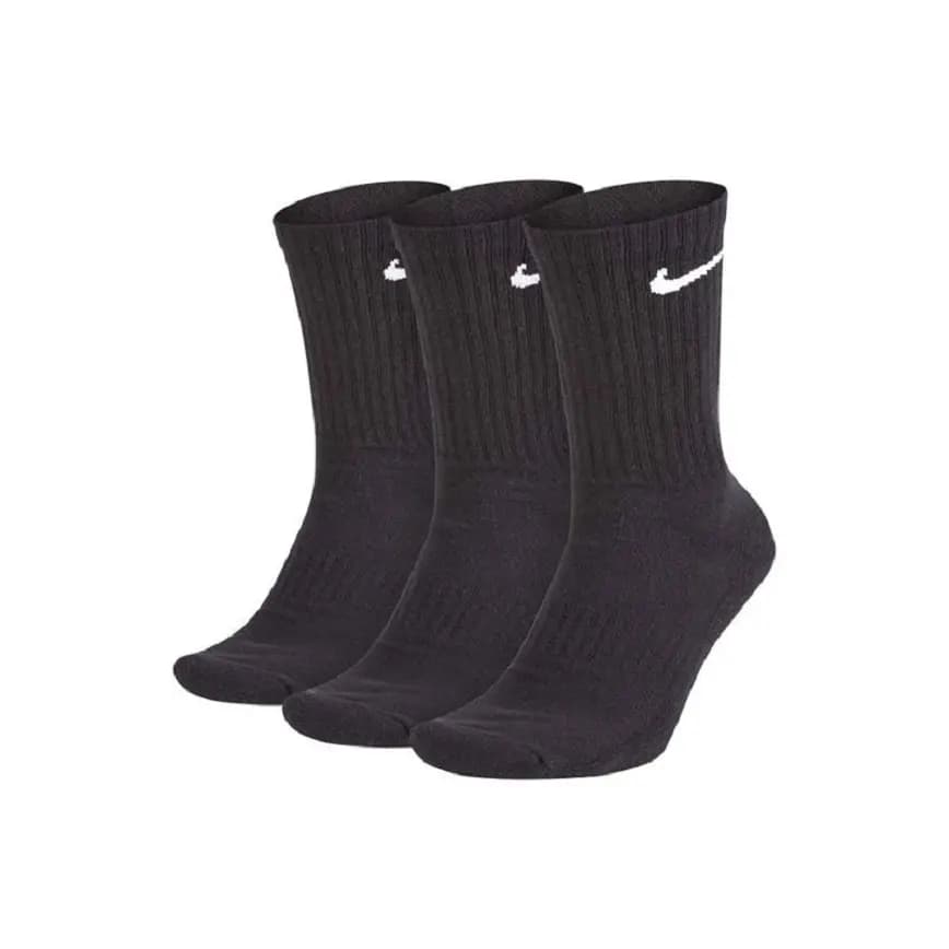 Tất Nike Everyday Cushioned Training Crew Socks Black SX7664-010 Tất Nike Everyday Cushioned Training Crew Socks Black SX7664-010