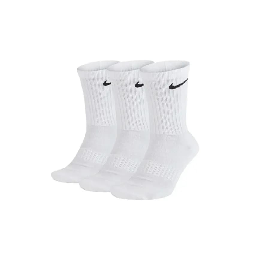 Tất Nike Everyday Cushioned Training Crew Socks White SX7664-100 Tất Nike Everyday Cushioned Training Crew Socks White SX7664-100