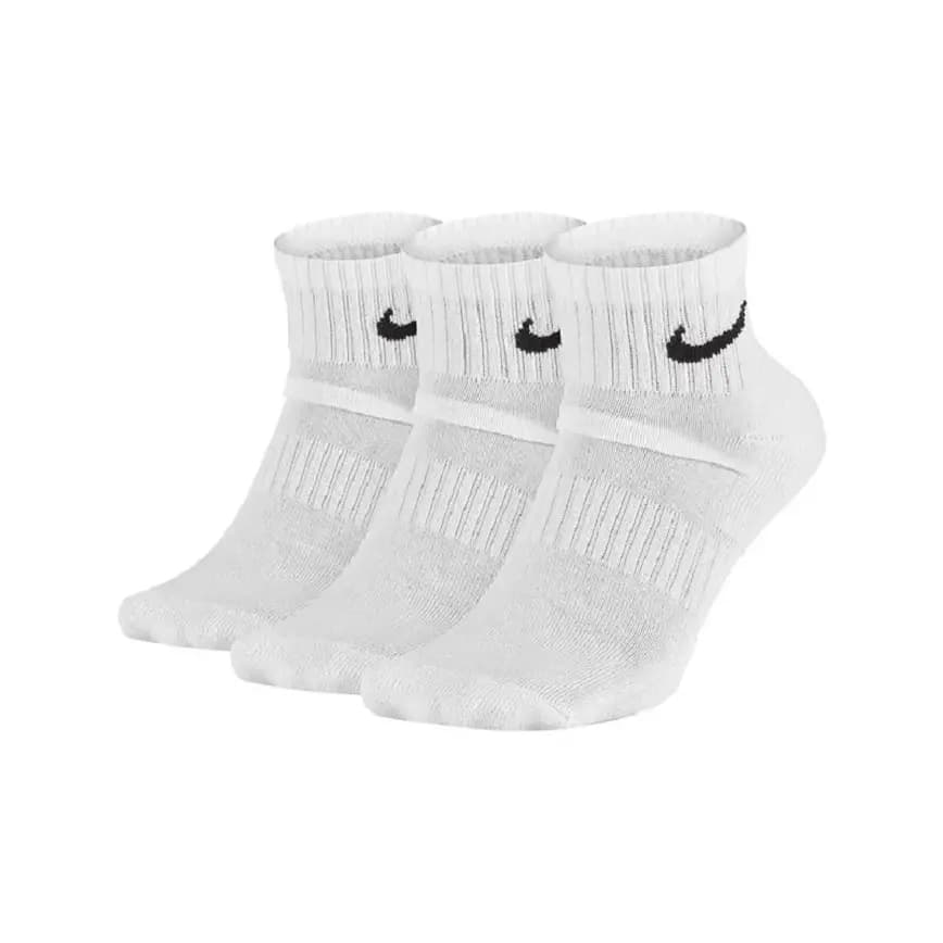 Tất Nike Everyday Cushioned Training Ankle Socks White SX7667-100 Tất Nike Everyday Cushioned Training Ankle Socks White SX7667-100