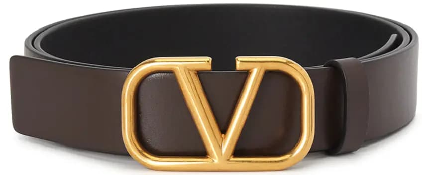 Thắt Lưng Valentino V Logo 'Brown' T0Q90ECU-NM8 Thắt Lưng Valentino V Logo 'Brown' T0Q90ECU-NM8