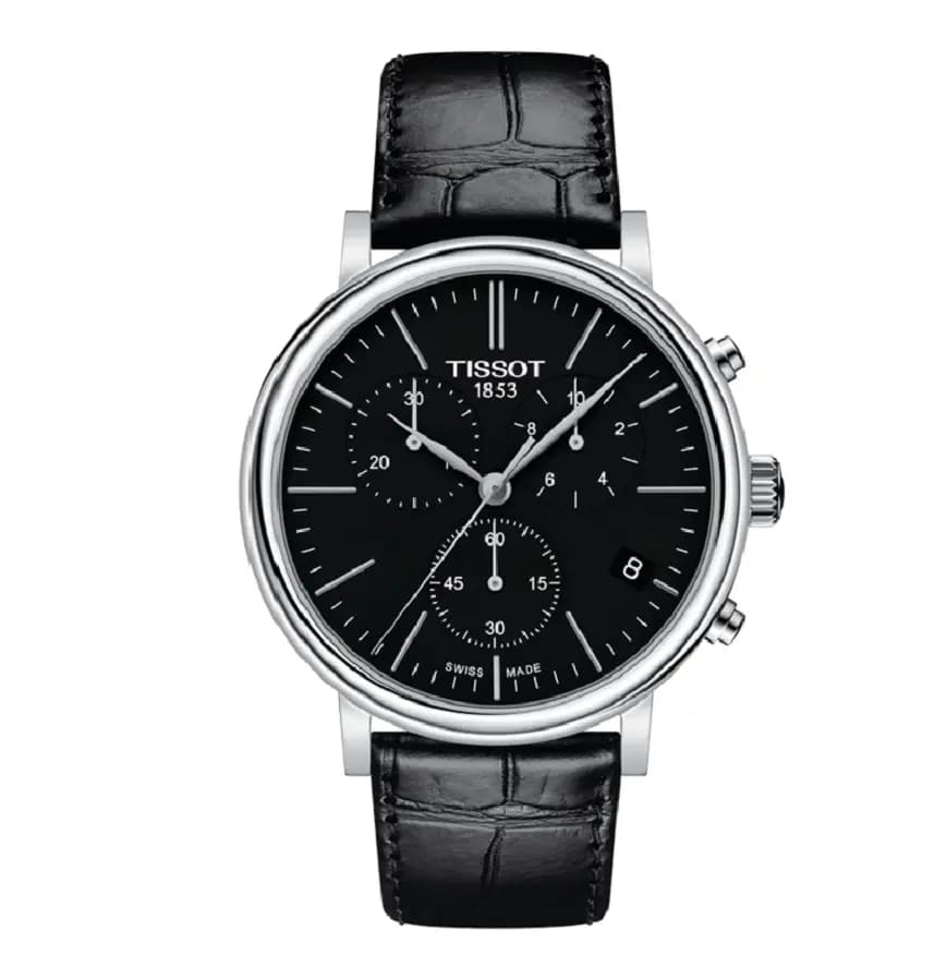 Đồng Hồ Tissot Chronograph Quartz 'Black Dial' T122-417-16-051-00 Đồng Hồ Tissot Chronograph Quartz 'Black Dial' T122-417-16-051-00