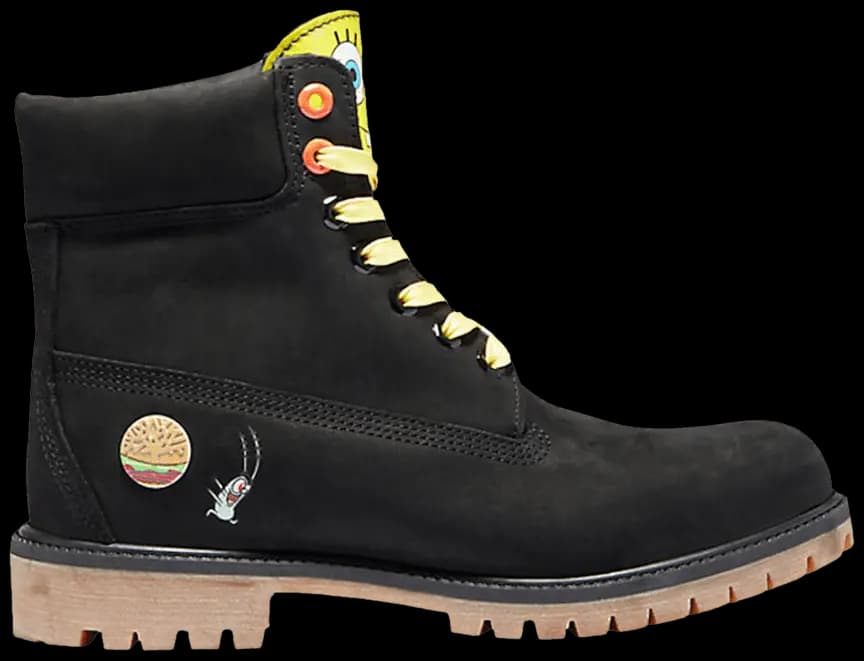 Giày Timberland SpongeBob SquarePants x 6 Inch 'Black' TB0A22TF-001 Giày Timberland SpongeBob SquarePants x 6 Inch 'Black' TB0A22TF-001