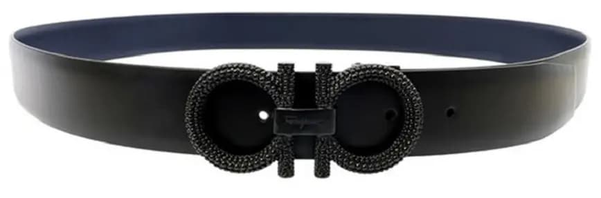 Thắt Lưng Salvatore Ferragamo Gancini 'Blue' 670072-747418 Thắt Lưng Salvatore Ferragamo Gancini 'Blue' 670072-747418