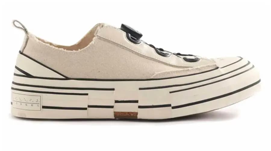 Giày xVESSEL G.O.P. LOWS for Y'S White YR-E02-092 Giày xVESSEL G.O.P. LOWS for Y'S White YR-E02-092