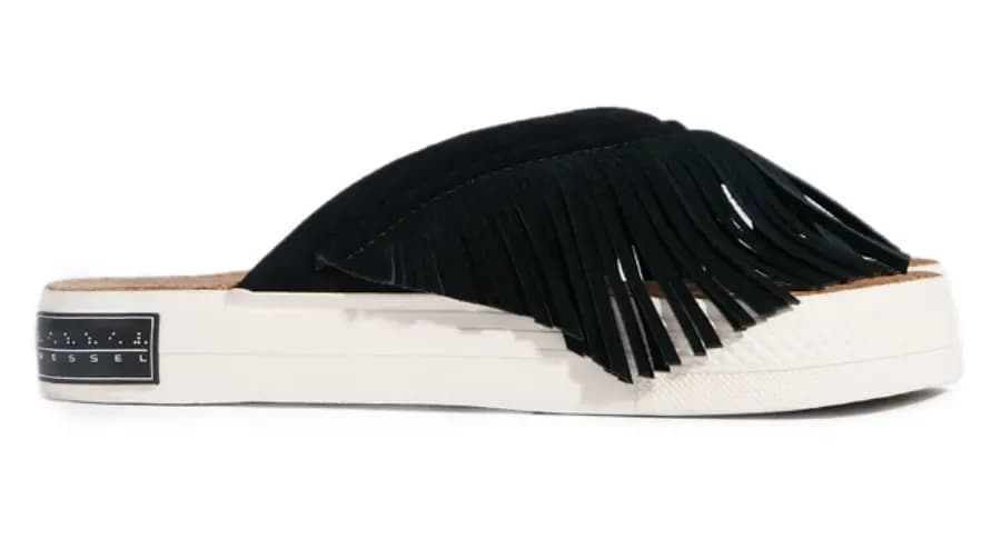 Dép xVESSEL Tassel Toe Slides Dép xVESSEL Tassel Toe Slides