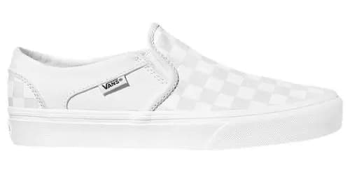 Giày Vans ASHER CHECKER Slip On 'White' VN000VOSW51 Giày Vans ASHER CHECKER Slip On 'White' VN000VOSW51