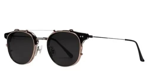 Kính Gentle Monster Gold-Tone Frame Clip-On Sunglasses Kính Gentle Monster Gold-Tone Frame Clip-On Sunglasses